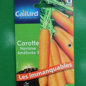 Graines carotte nantaise ameliorée 3 caillard 1