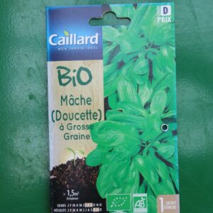 Graines mâche doucette à grosse graine bio caillard 1