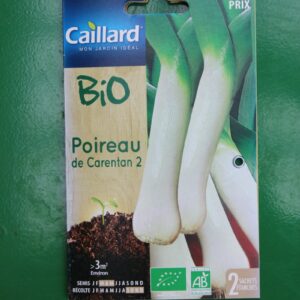 Graines poireau de carentan 2 bio caillard 1