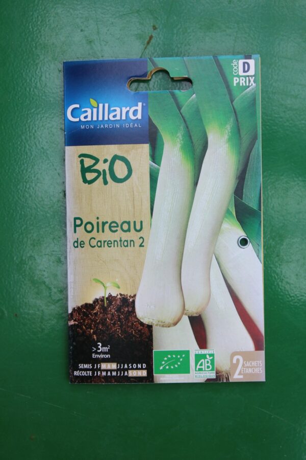 Graines poireau de carentan 2 bio caillard 1