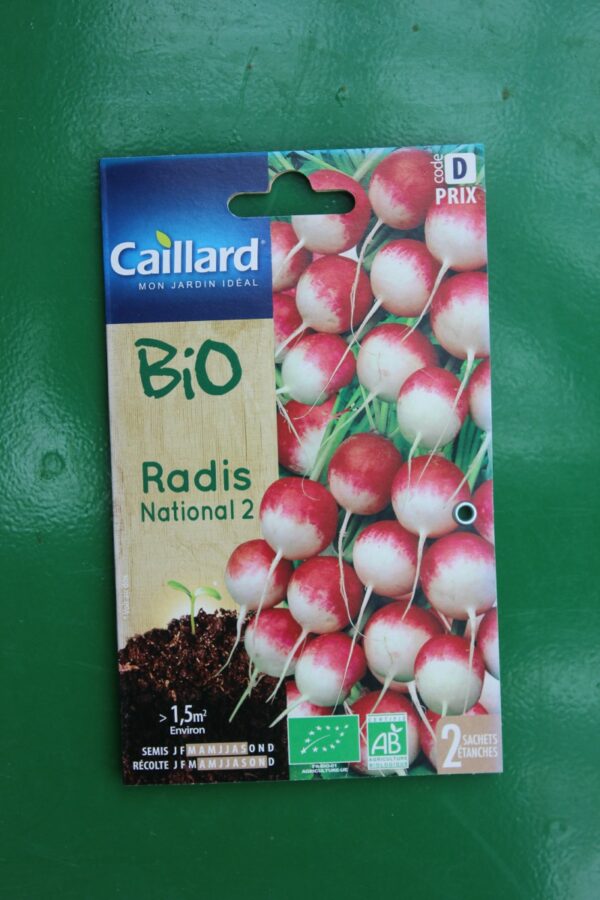 Graines radis 2 national bio caillard 1