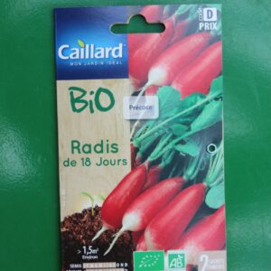 Graines radis de 18 jours bio caillard 1