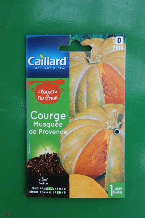 Graines courge musquée de provence caillard 1