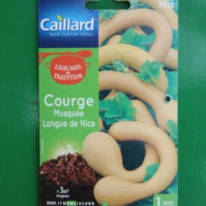 Graines courge musquée longue de nice caillard 1