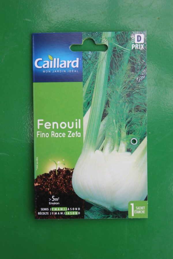 Graines fenouil fino race zefa caillard 1