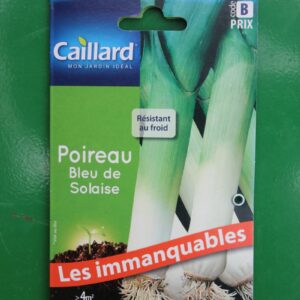 Graines poireau bleu de solaise caillard 1