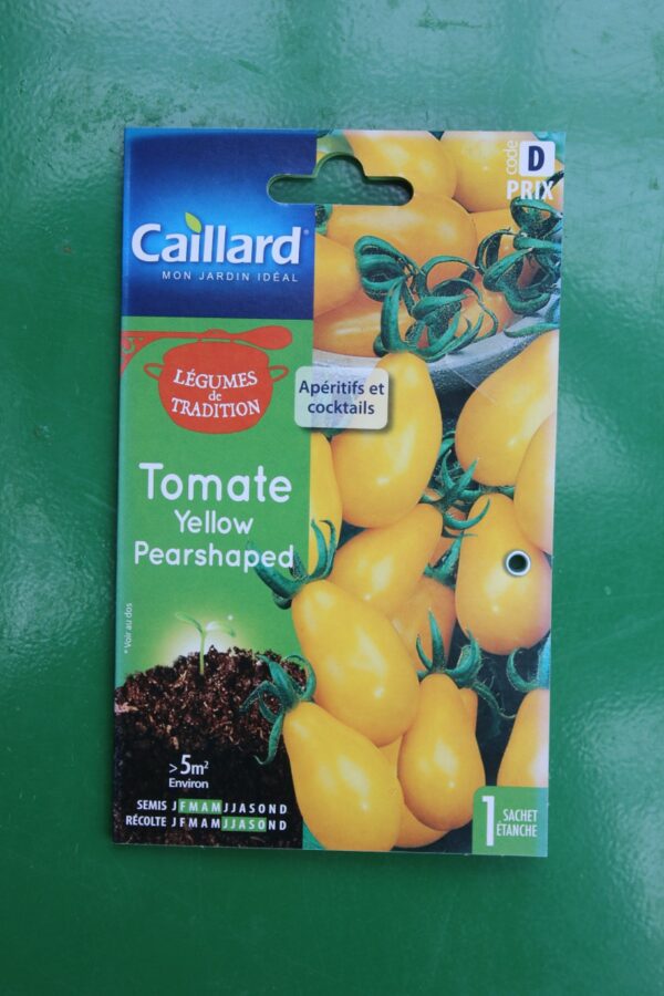 Graines tomate yellow pearshaped caillard 1