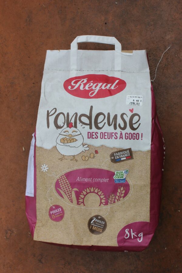 Aliment Poule Pondeuse Complet Regal 8Kg 1