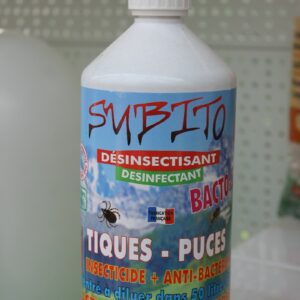 Insecticide tiques puces Subito 1L 2