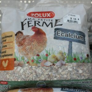 Ecalcium 2 kg Complément minéral pour poules basse cour - zolux