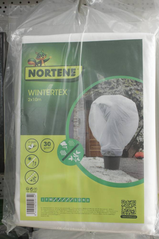 VOILE HIVERNAGE 30G/M2 - 2X10M BLANC