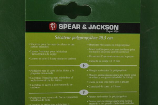 Secateur polypropylene 2