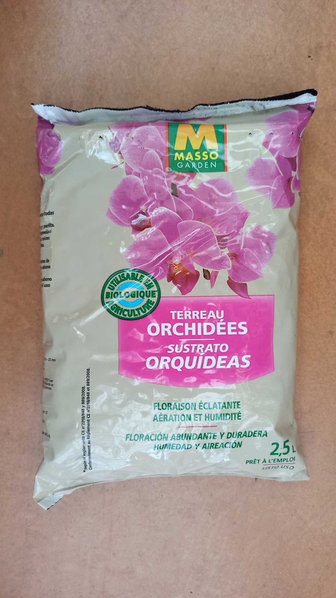 Terreau Orchidée 2.5L - Jardi Pradel - Jardinerie et fleuriste à