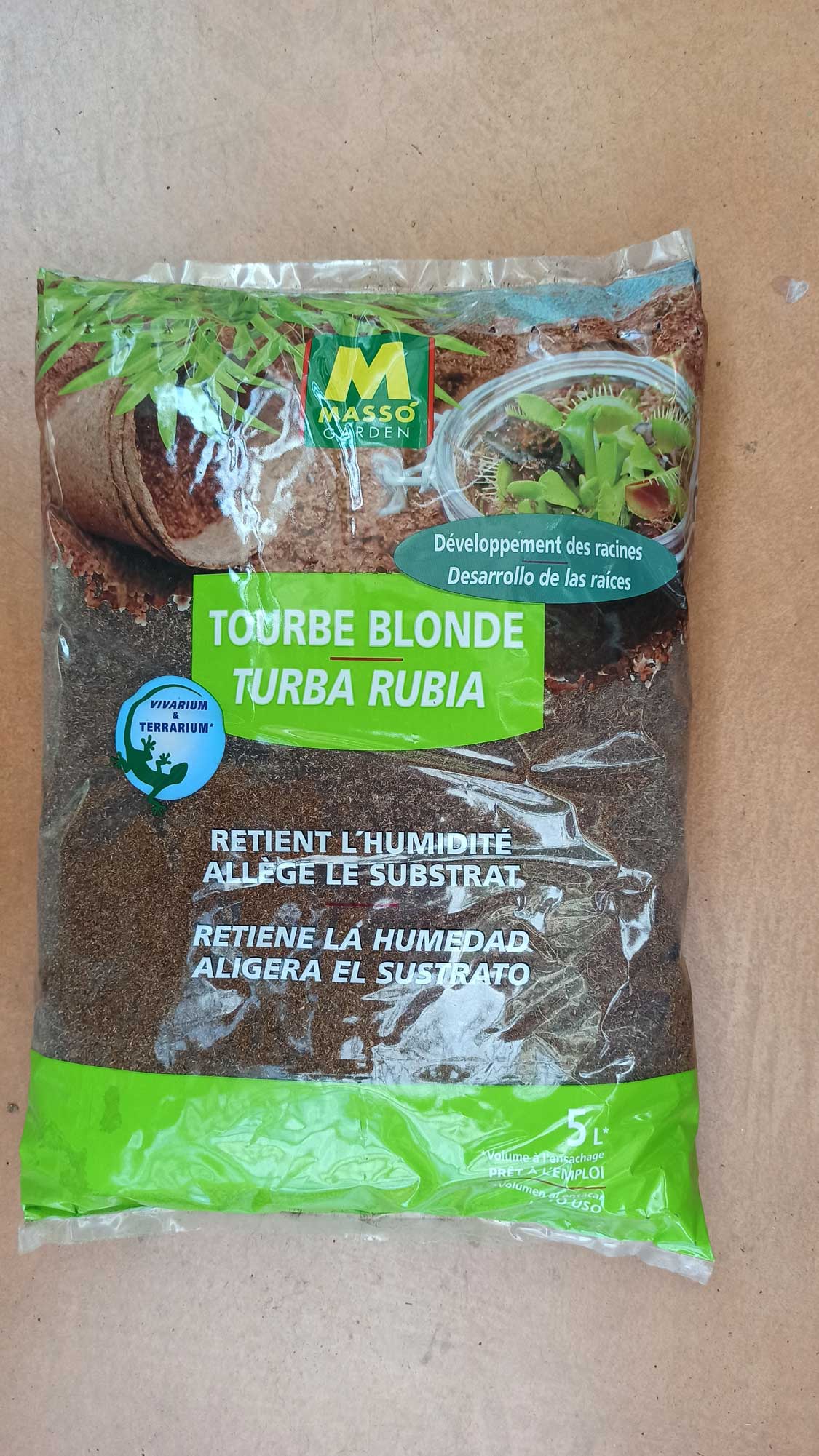 Tourbe blonde : vrac ou big bag / Terreau