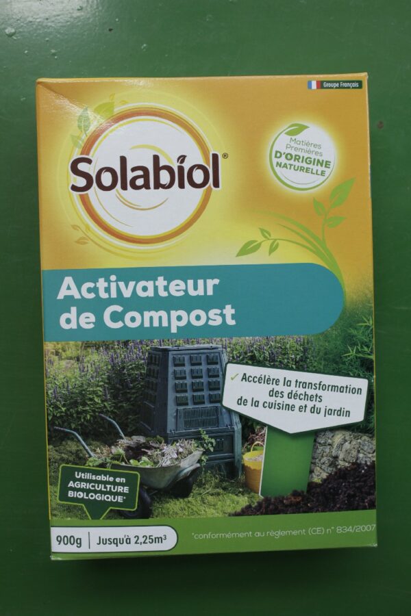 Activateur de compost Solabiol 900g 1 Jardi Pradel Luchon
