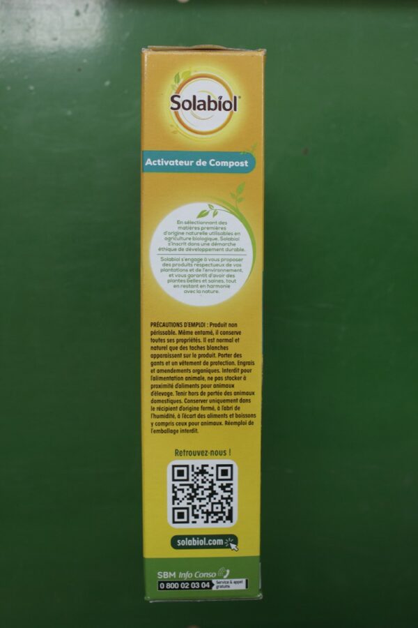 Activateur de compost Solabiol 900g 4 Jardi Pradel Luchon