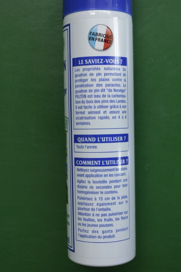 Aerosol Goudron de Pin de Norvege Pelton 300ml 3 Jardi Pradel Luchon