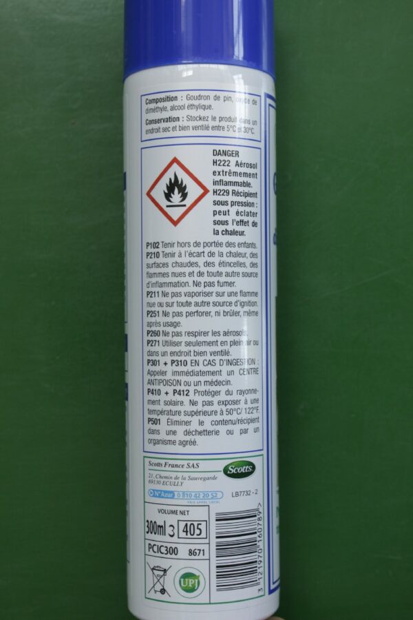 Aerosol Goudron de Pin de Norvege Pelton 300ml 4 Jardi Pradel Luchon