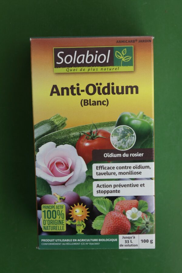 Anti Oidium blanc Solabiol 100g 2 Jardi Pradel Luchon