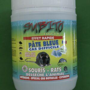 Appat souris rats pate bleue Subitol 4 Jardi Pradel Luchon