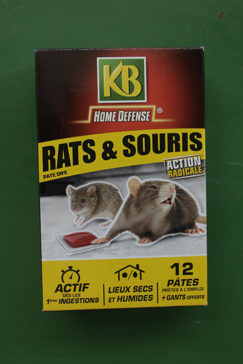 Appâts Rats Souris Pâtes KB x12 - Jardi Pradel - Jardinerie et fleuriste à  Bagnères-de-Luchon