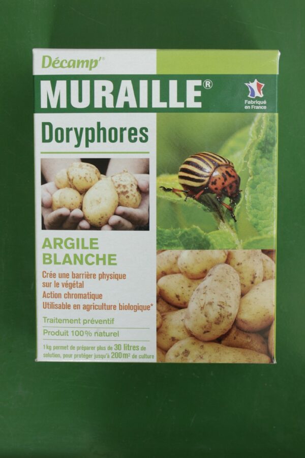 Argile blanche Doryphores Decamp Muraille 2 Jardi Pradel Luchon