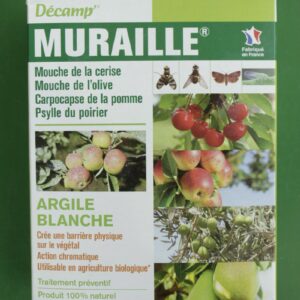 Argile blanche Mouche cerisier olivier carpocapse psylle Decamp Muraille 2 Jardi Pradel Luchon