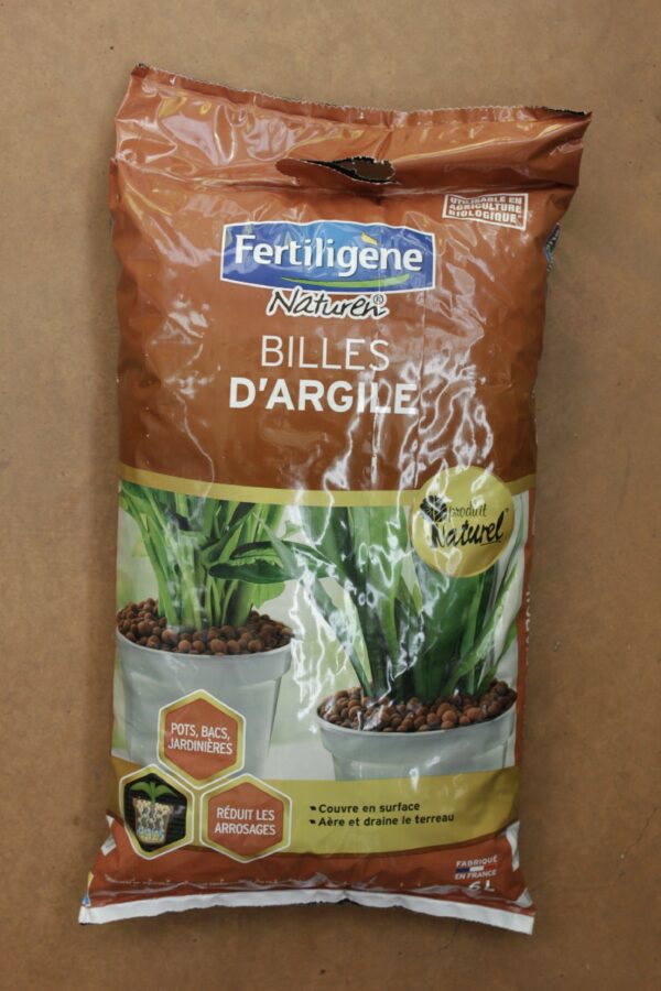 Billes dargile Fertiligene 6 litres 2 Jardi Pradel Luchon