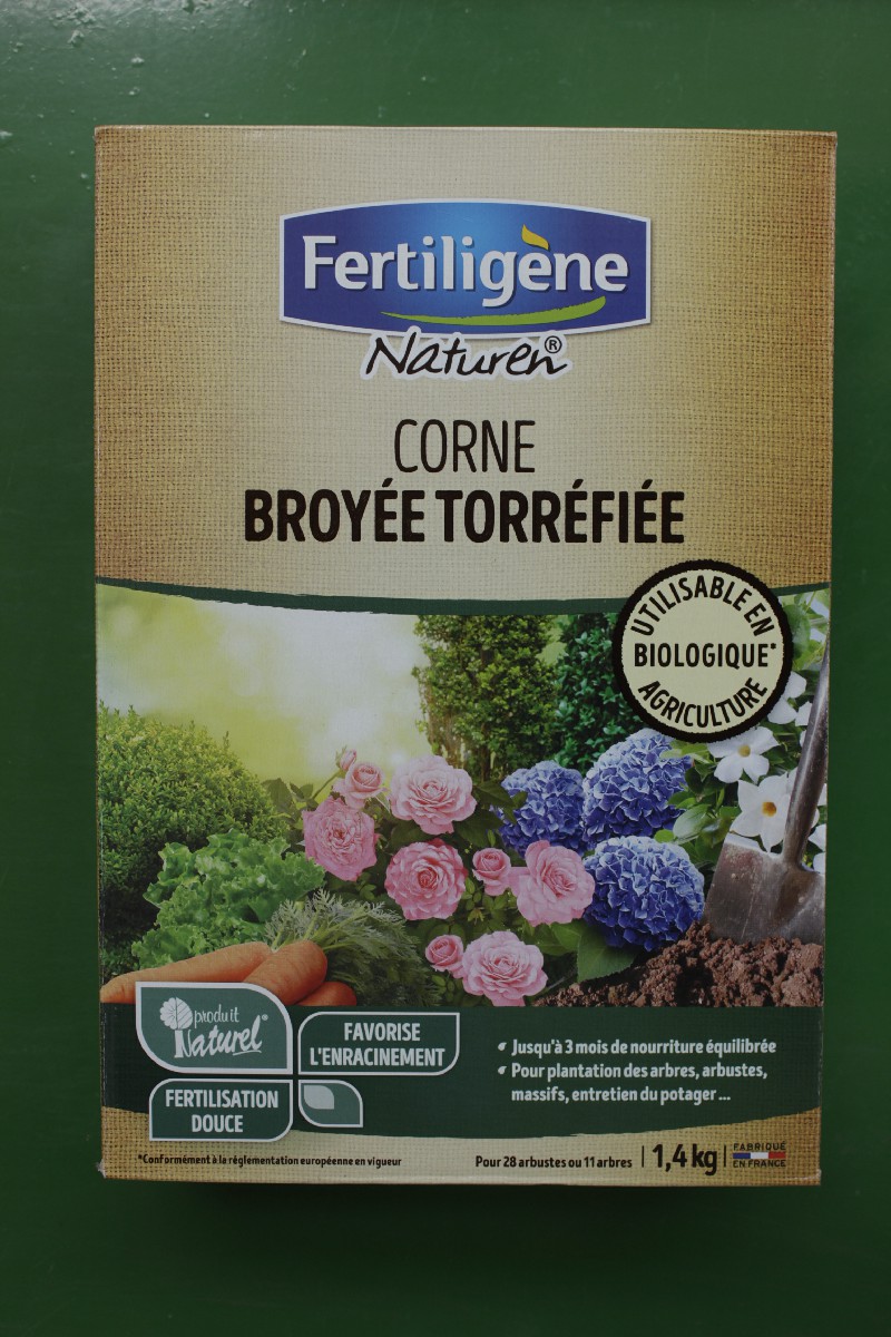 Corne Broyée Torréfiée Naturen Fertiligène 1,4Kg - Jardi Pradel