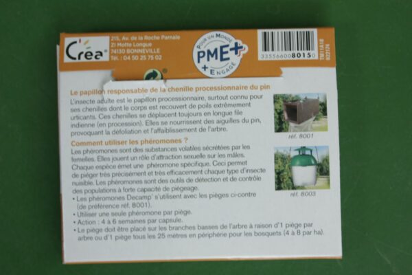 Decamp radical Pheromone Processionnaire du pin 3 Jardi Pradel Luchon