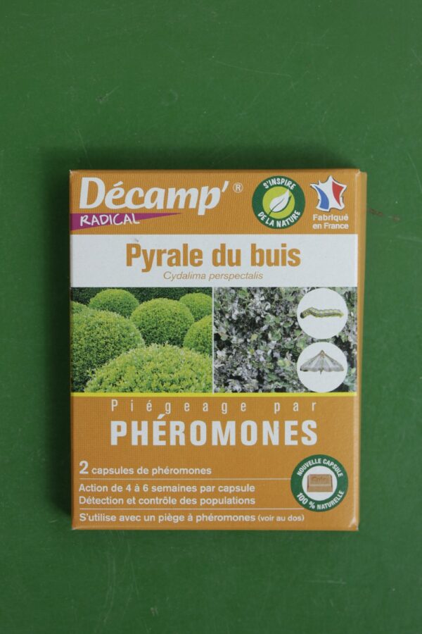 Decamp radical Pheromones Pyrale du buis 2 Jardi Pradel Luchon