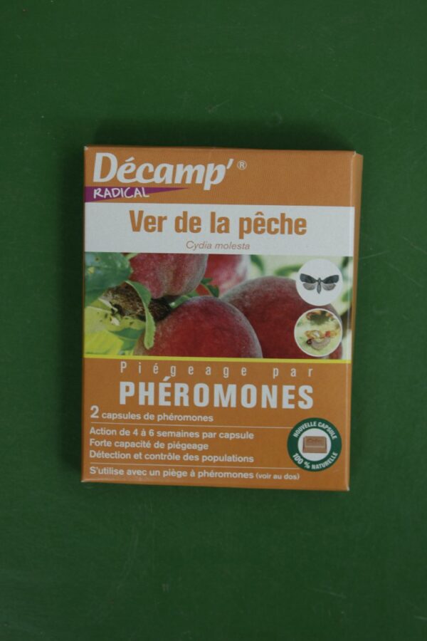 Decamp radical pheromones Ver de la peche 1 Jardi Pradel Luchon