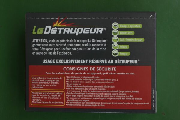 Detaupeur recharges 5 petards 4 Jardi Pradel Luchon