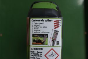 Detaupeur valisette 4 petards inclus 3 Jardi Pradel Luchon