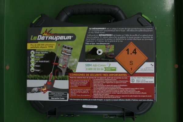 Detaupeur valisette 4 petards inclus 4 Jardi Pradel Luchon