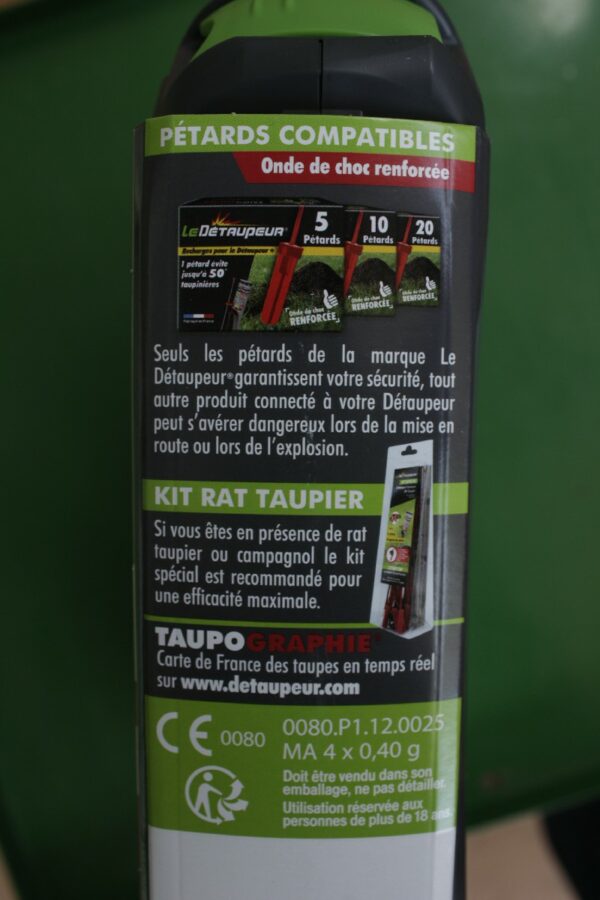 Detaupeur valisette 4 petards inclus 5 Jardi Pradel Luchon