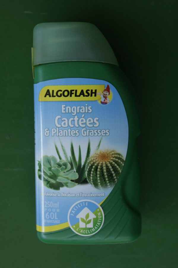 Engrais Cactees Plantes grasses Algoflash 250ml 2 Jardi Pradel Luchon