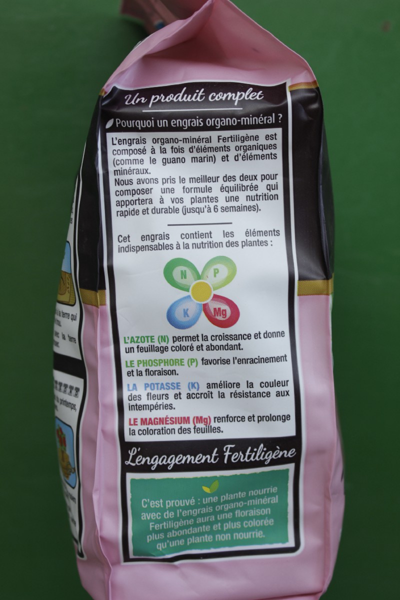 Engrais Rosier Organique LERAVA 800g - Bio Made In Italy - Pour Croissance Et Floraison