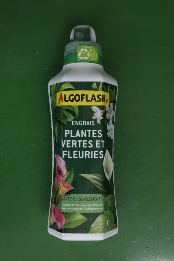 Engrais plantes vertes et fleuries Algoflash 1L 2 Jardi Pradel Luchon