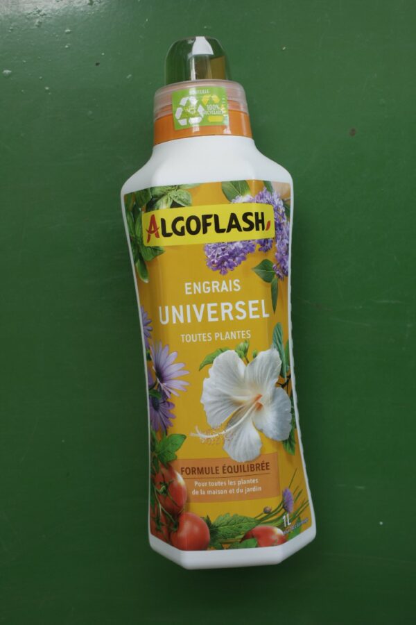 Engrais universel Toutes plantes Algoflash 1L 2 Jardi Pradel Luchon