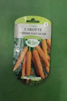 Graines Carotte Nantaise race tip top Doigts Verts Jardipradel 2