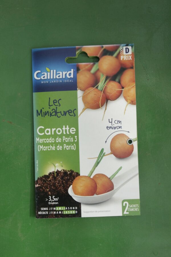 Graines Carotte marche de paris 3 Caillard Jardipradel 3