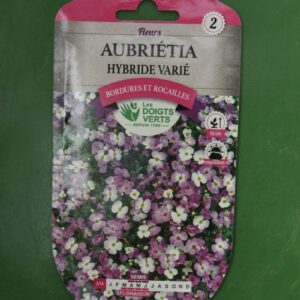 Graines aubrietia hybride varie Doigts Verts Jardipradel 2