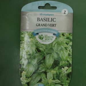 Graines basilic grand vert Doigts Verts Jardipradel 2