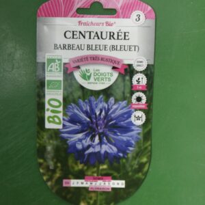 Graines centauree barbeau bleue bleuet Doigts Verts Jardipradel 4