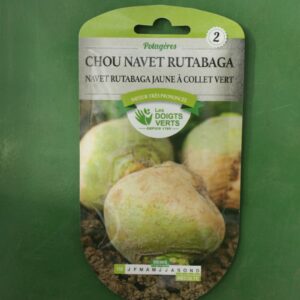 Graines chou navet rutabaga jaune a collet vert Doigts Verts Jardipradel 2