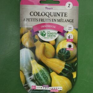 Graines coloquinte a petits fruits en melange Doigts Verts Jardipradel 2