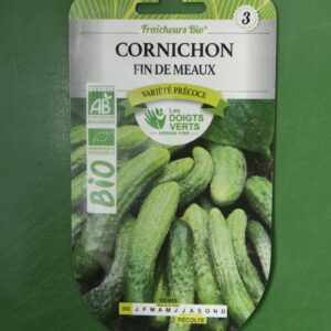 Graines cornichon fin de meaux Doigts Verts Jardipradel 2