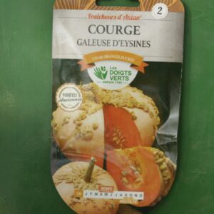 Graines courge galeuse deysine Doigts Verts Jardipradel 2