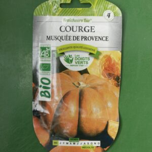 Graines courge musquee de provence Doigts Verts Jardipradel 2